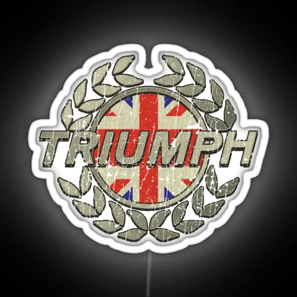 Triumph Motor Company RGB Neon Sign