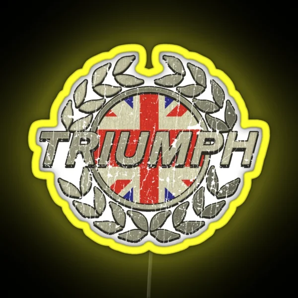 Triumph Motor Company RGB Neon Sign