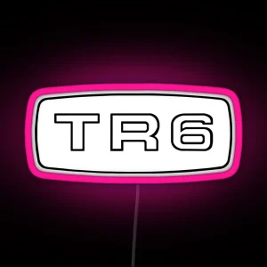 Triumph TR6 Emblem RGB Neon Sign