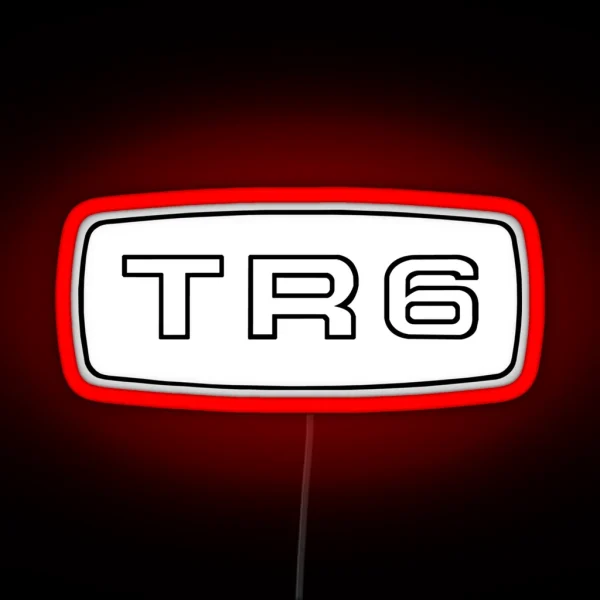 Triumph TR6 Emblem RGB Neon Sign