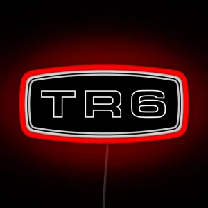 Triumph TR6 Grille Emblem RGB Neon Sign