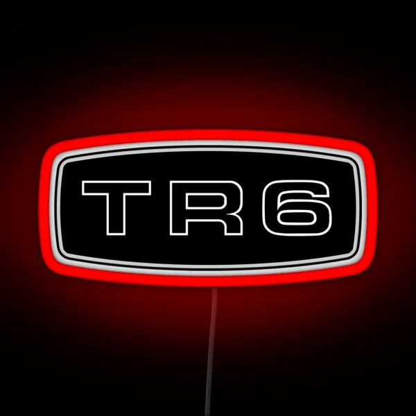 Triumph TR6 Grille Emblem RGB Neon Sign