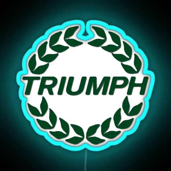 Triumph Wreath RGB Neon Sign