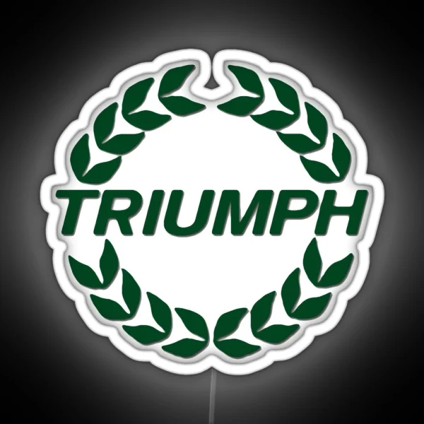 Triumph Wreath RGB Neon Sign