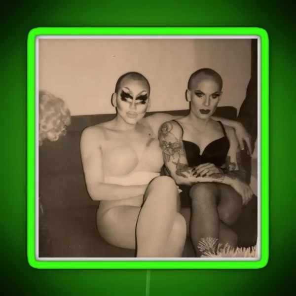 Trixie And Katya Behind The Scenes RGB Neon Sign