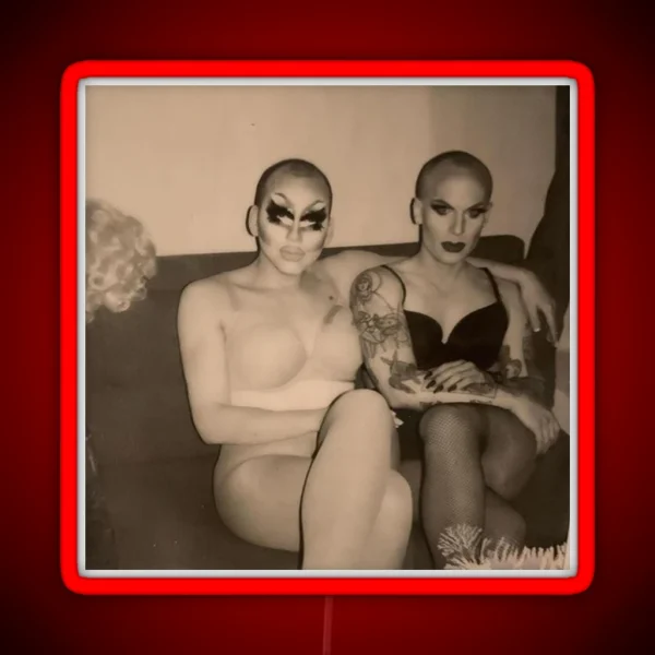 Trixie And Katya Behind The Scenes RGB Neon Sign