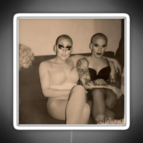 Trixie And Katya Behind The Scenes RGB Neon Sign