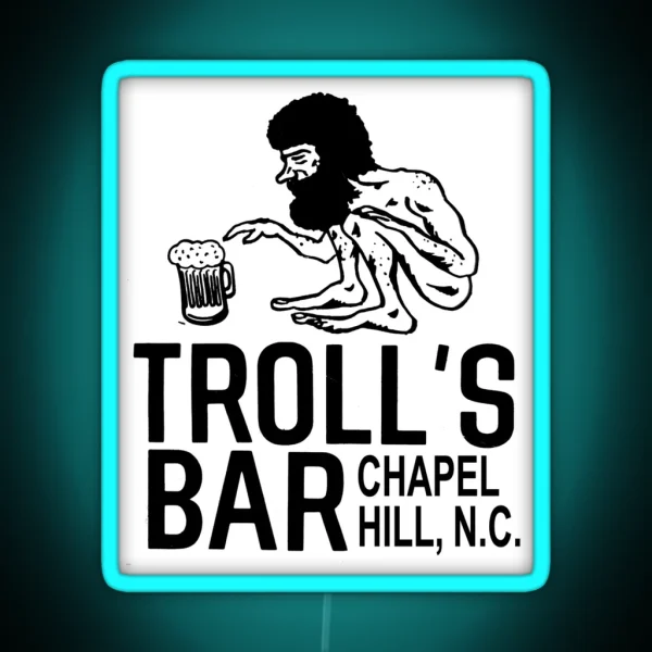 Trolls RGB Neon Sign