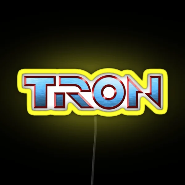 Tron 1982 RGB Neon Sign