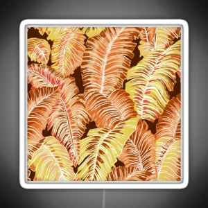 Tropical Forest Fall RGB Neon Sign