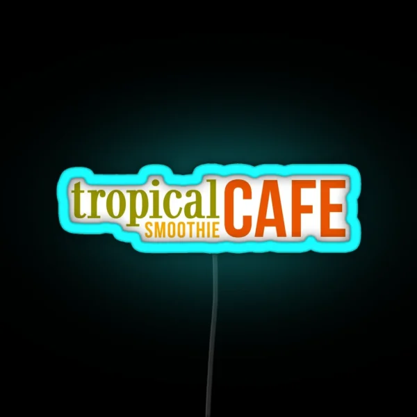 Tropical Smoothie RGB Neon Sign