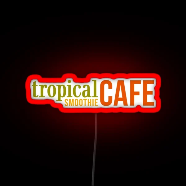Tropical Smoothie RGB Neon Sign