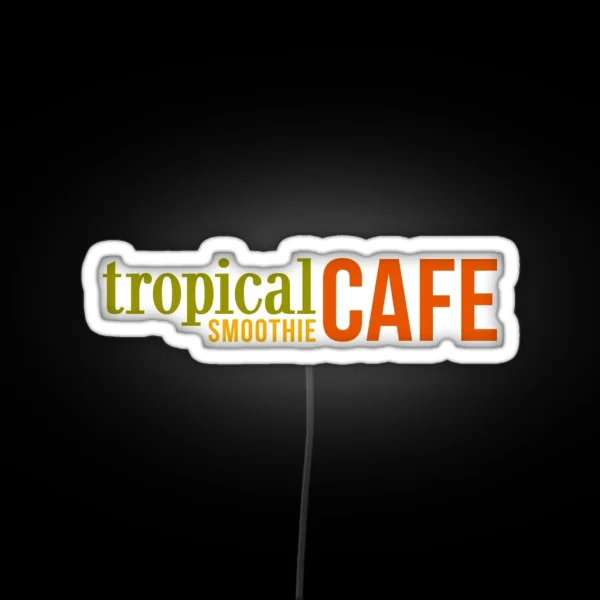 Tropical Smoothie RGB Neon Sign