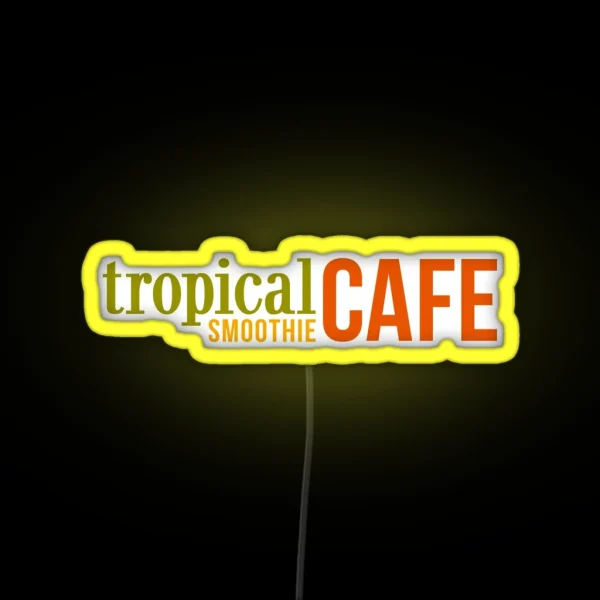 Tropical Smoothie RGB Neon Sign