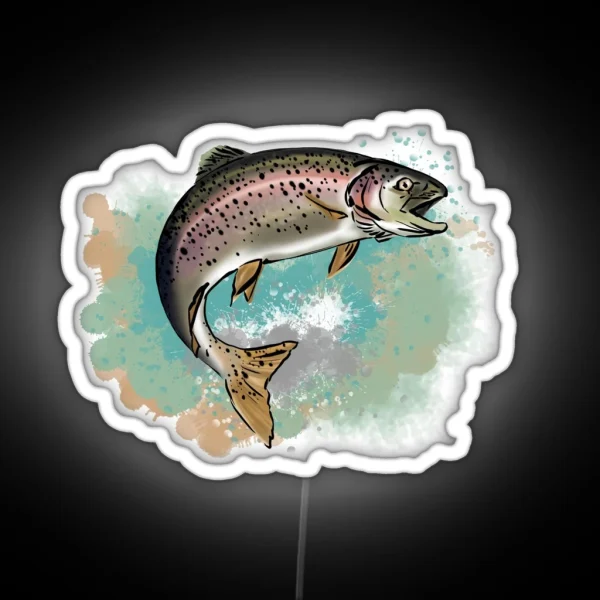Trout RGB Neon Sign