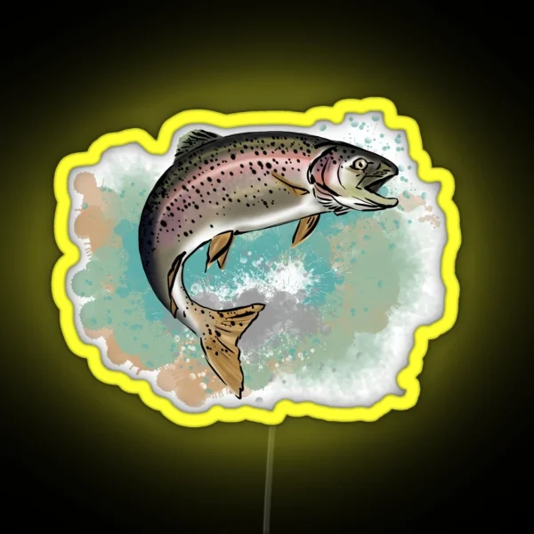 Trout RGB Neon Sign