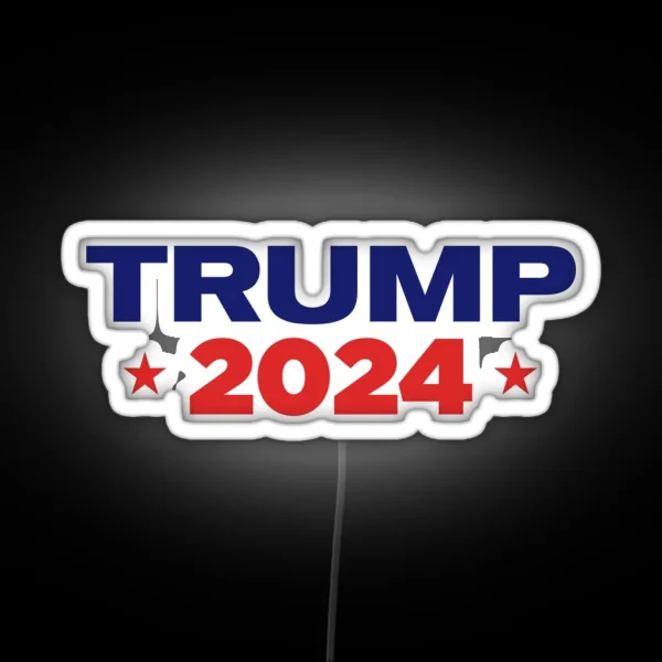 Trump 2024 RGB Neon Sign