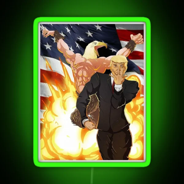 Trump RGB Neon Sign