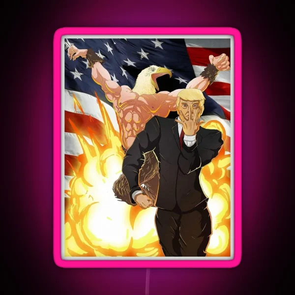 Trump RGB Neon Sign