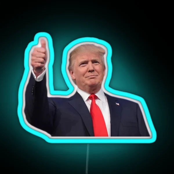 Trump RGB Neon Sign