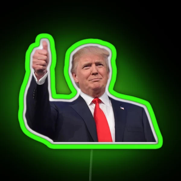 Trump RGB Neon Sign