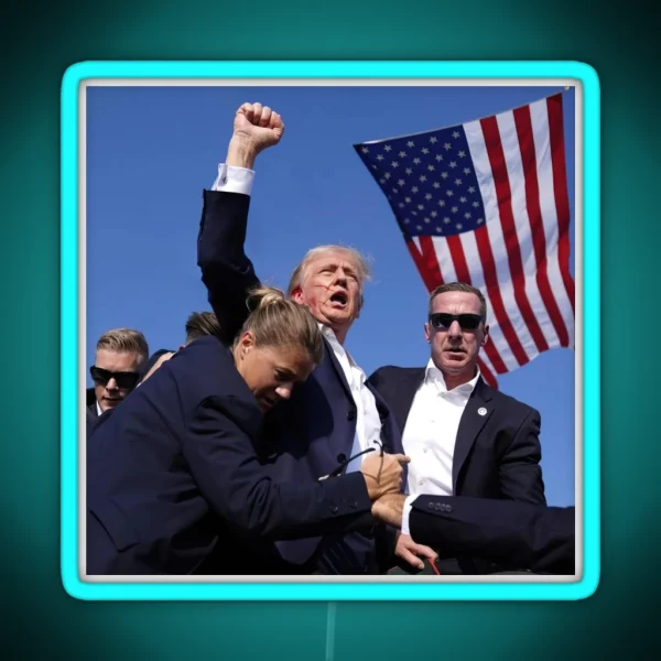 Trump Stands Strong RGB Neon Sign