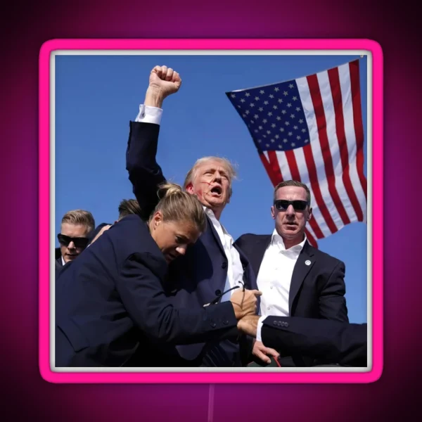 Trump Stands Strong RGB Neon Sign