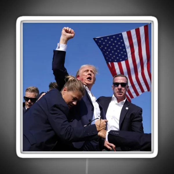 Trump Stands Strong RGB Neon Sign