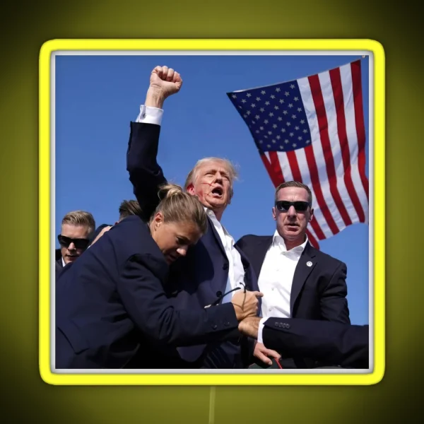 Trump Stands Strong RGB Neon Sign