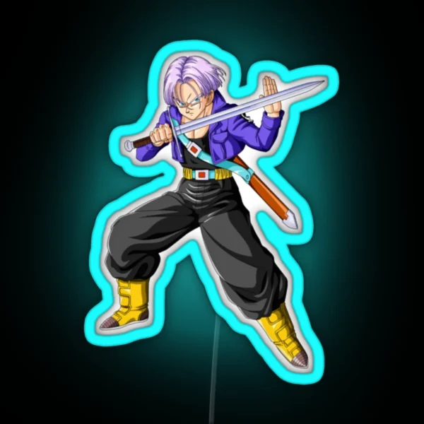 Trunks Dragon Ball Z Led RGB Neon Sign