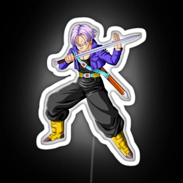 Trunks Dragon Ball Z Led RGB Neon Sign
