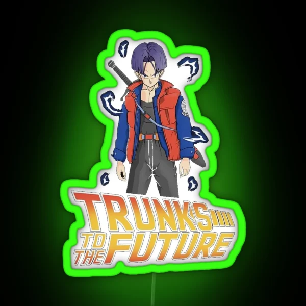 Trunks To The Future RGB Neon Sign