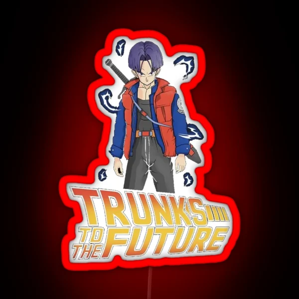 Trunks To The Future RGB Neon Sign