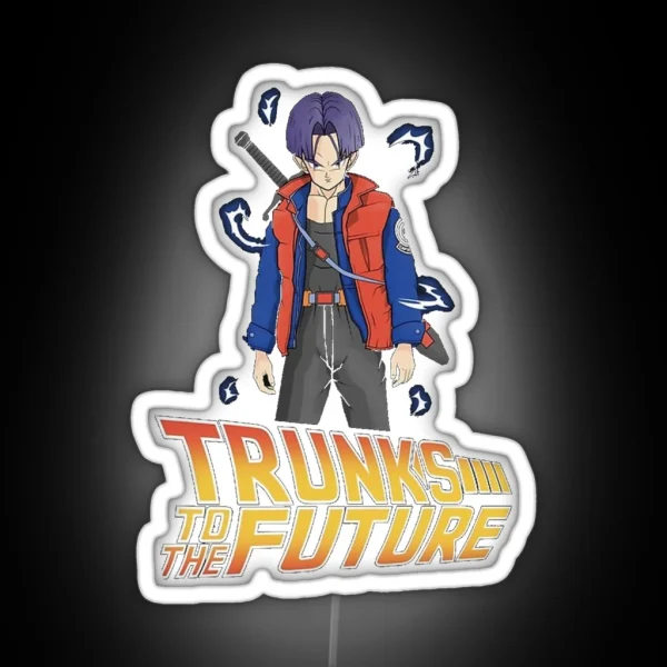 Trunks To The Future RGB Neon Sign