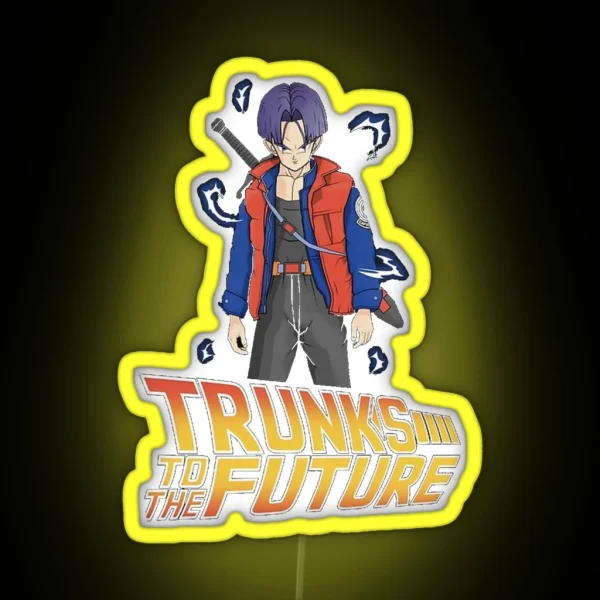 Trunks To The Future RGB Neon Sign