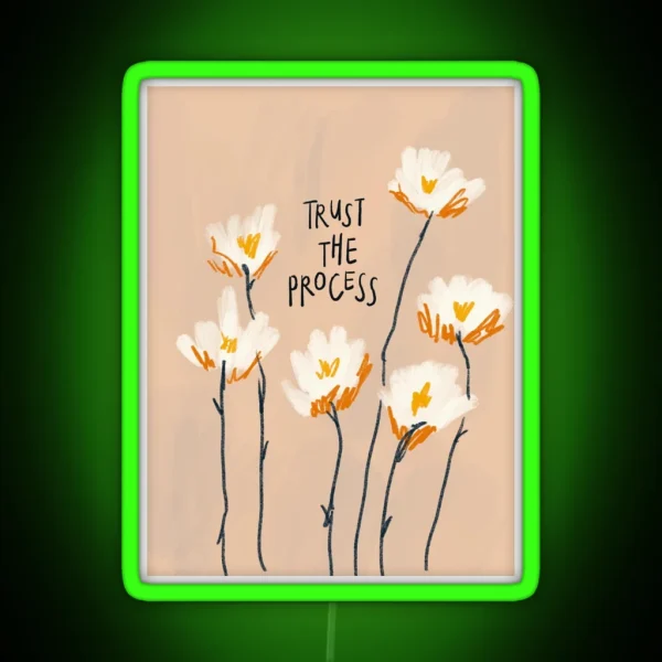 Trust The Process RGB Neon Sign