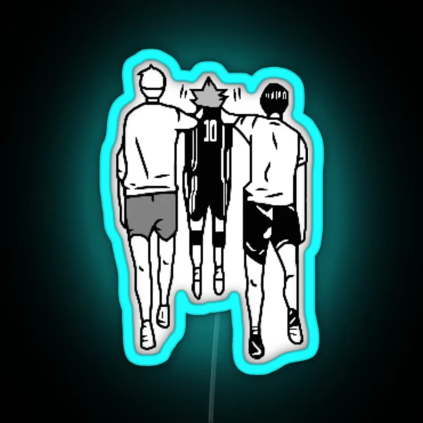Tsukishima Hinata And Kageyama RGB Neon Sign
