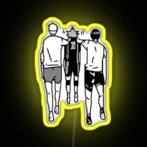 Tsukishima Hinata And Kageyama RGB Neon Sign