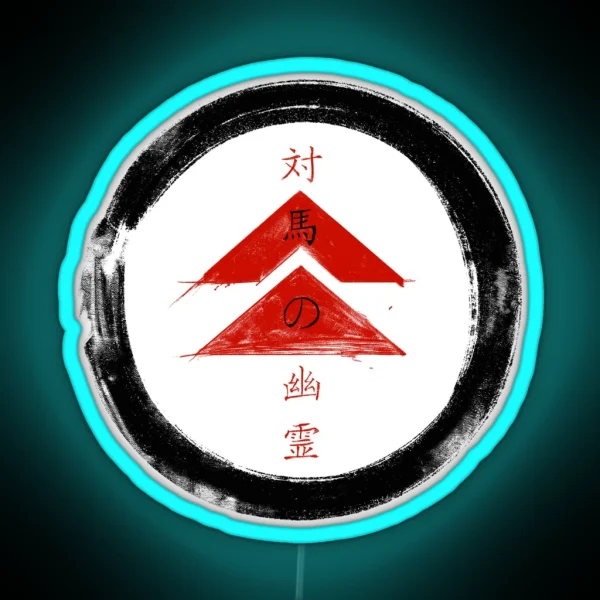 Tsushima Ghost Symbol RGB Neon Sign