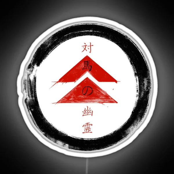 Tsushima Ghost Symbol RGB Neon Sign