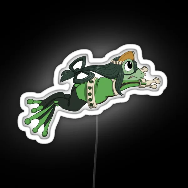 Tsuyu But She S Actually A Frog RGB Neon Sign