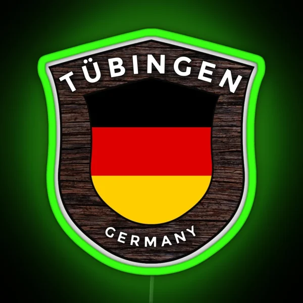 Tu Bingen Germany Emblem Flag RGB Neon Sign