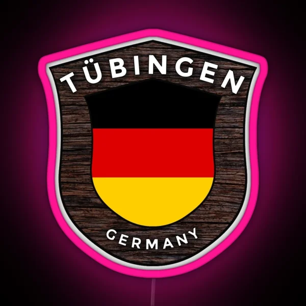 Tu Bingen Germany Emblem Flag RGB Neon Sign