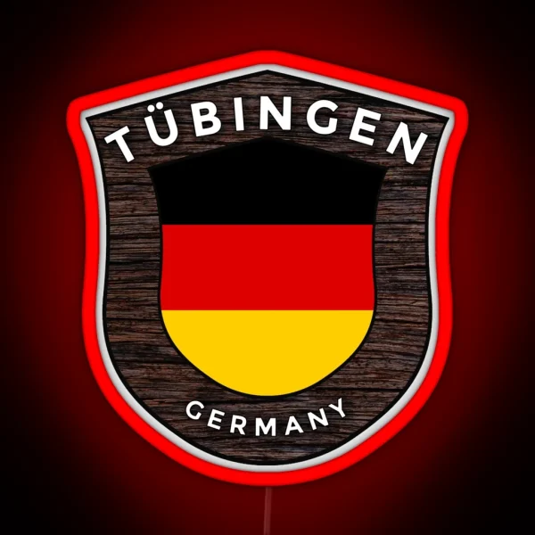 Tu Bingen Germany Emblem Flag RGB Neon Sign