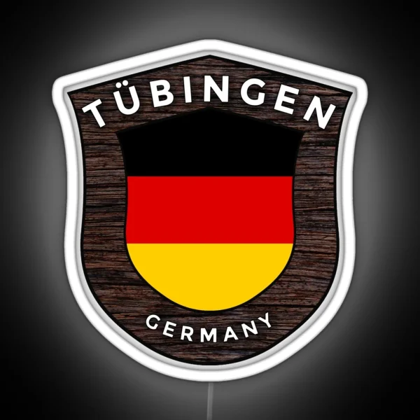 Tu Bingen Germany Emblem Flag RGB Neon Sign