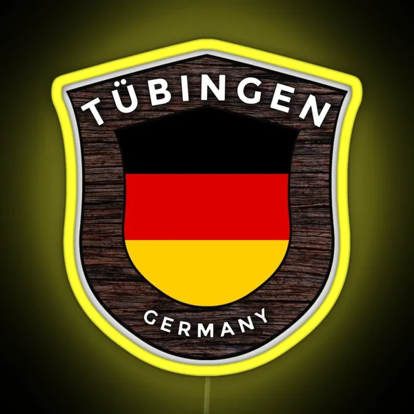 Tu Bingen Germany Emblem Flag RGB Neon Sign