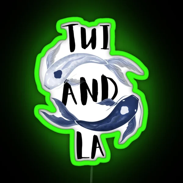 Tui And La Avatar RGB Neon Sign