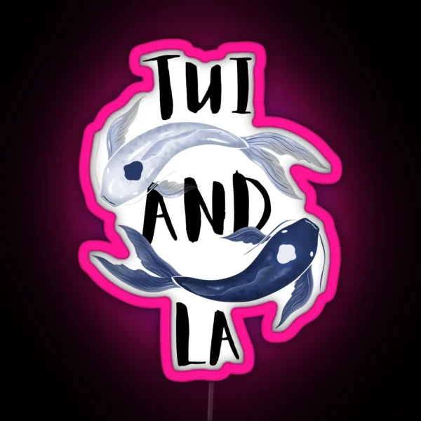 Tui And La Avatar RGB Neon Sign