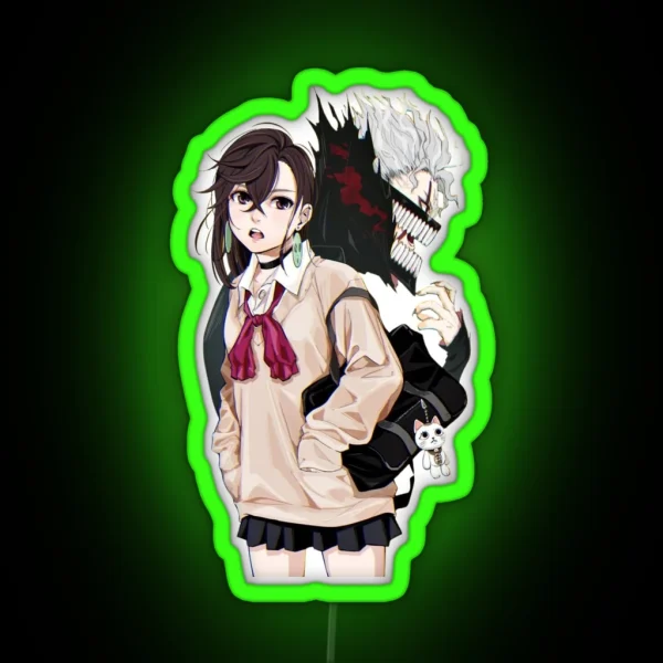 Turbo Granny Momo RGB Neon Sign