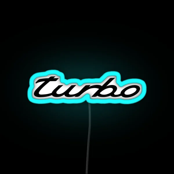 Turbo RGB Neon Sign
